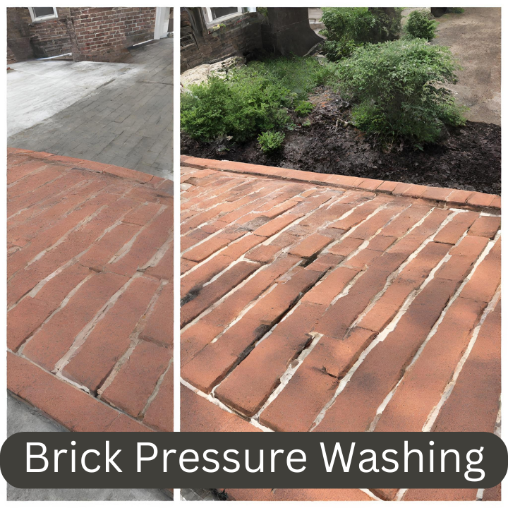 Brick Pressure Washing